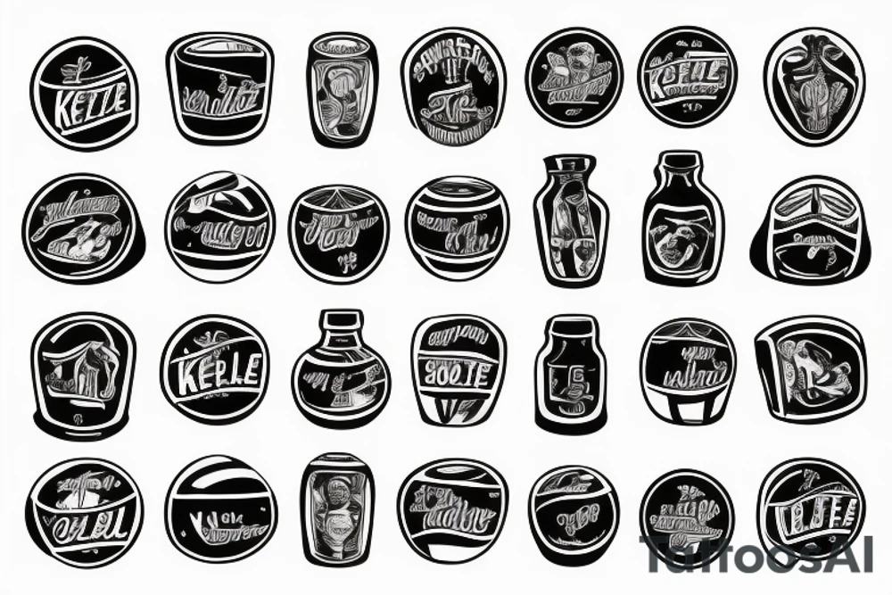 kettlebel sport tattoo idea