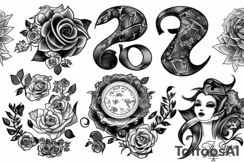 five nine two six tattoo idea