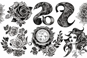 five nine two six tattoo idea