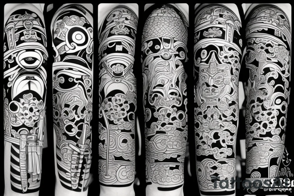 Samurai tattoo idea