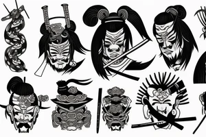 samurai tattoo idea