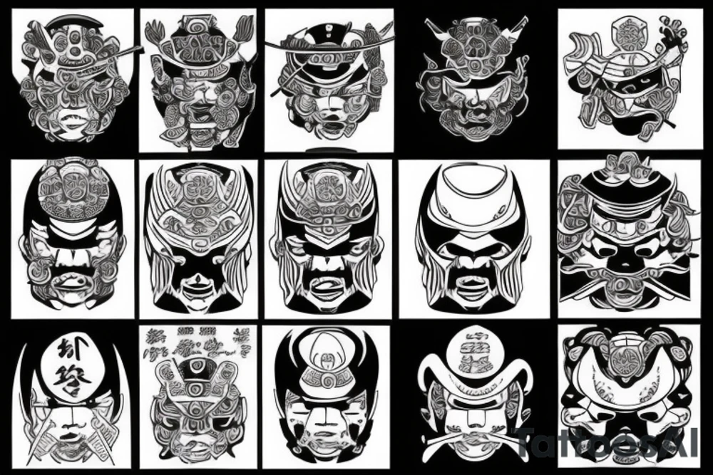 samurai tattoo idea