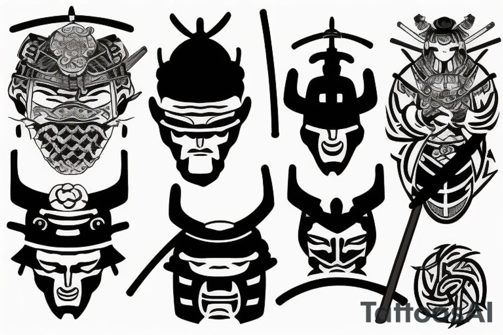 samurai tattoo idea