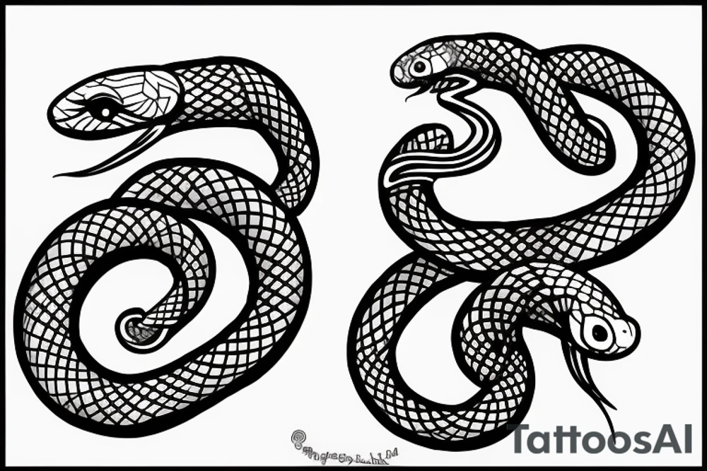 snake tattoo idea