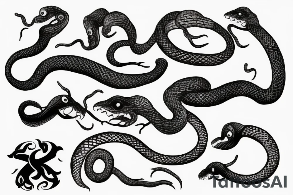 snake tattoo idea