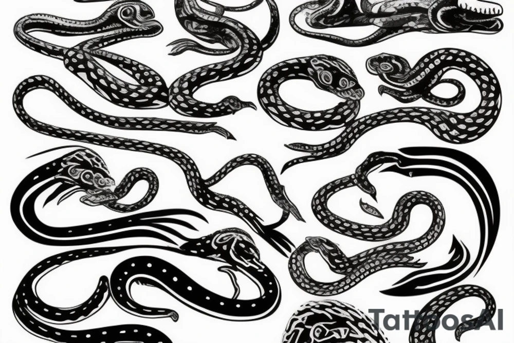 Snake tattoo idea