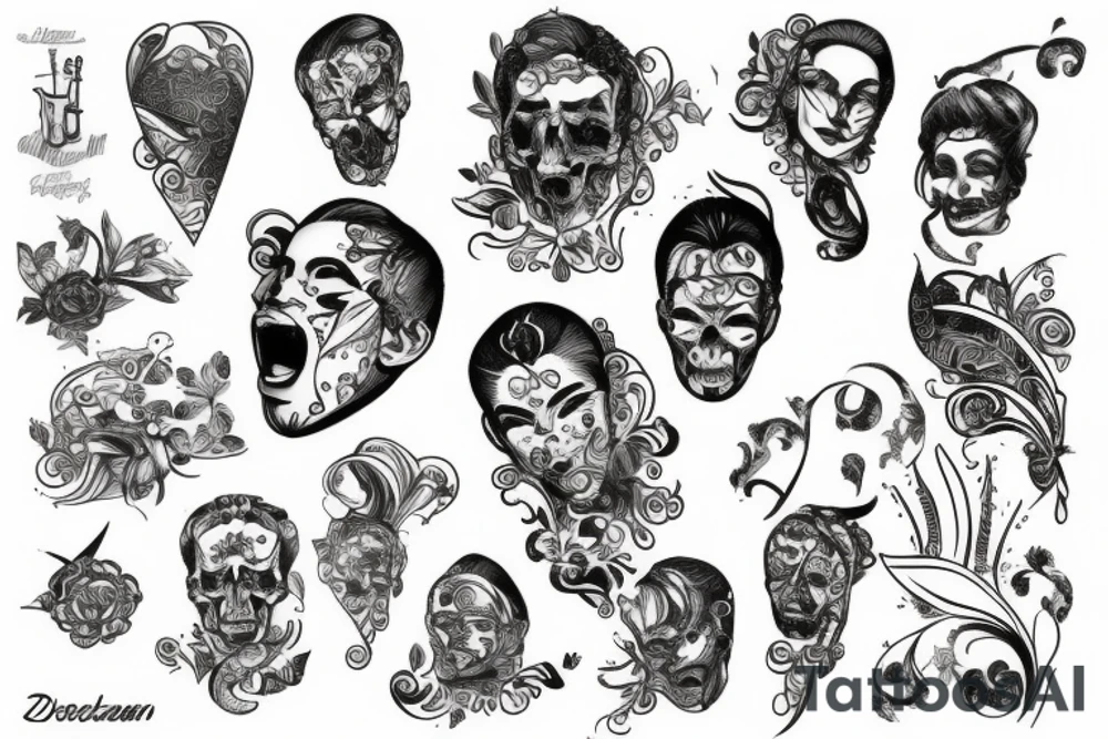 Джокер tattoo idea