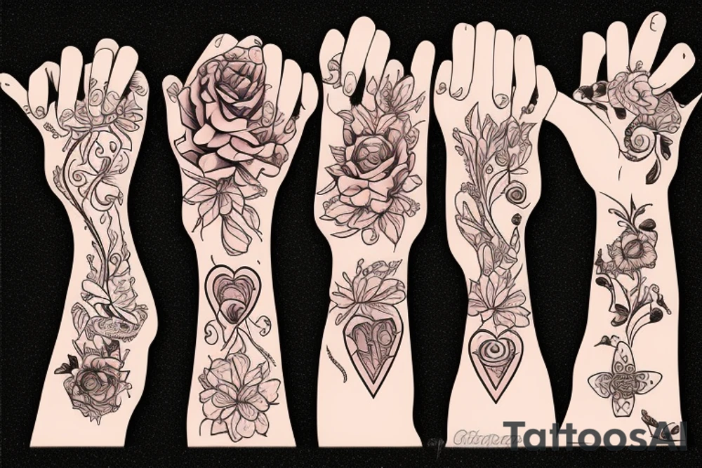 Women tattoo idea