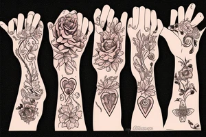 Women tattoo idea