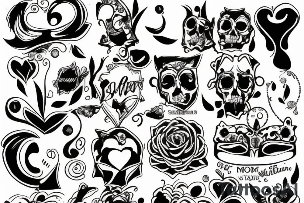 Sex with children tattoo idea