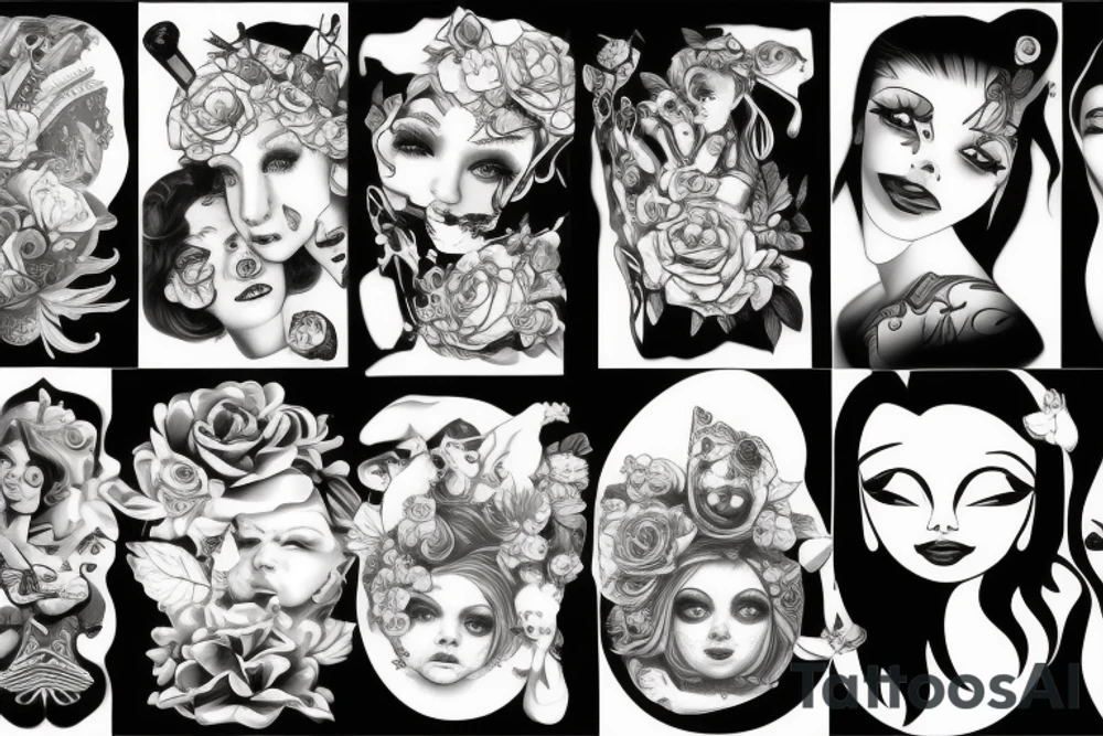 Sex with children tattoo idea
