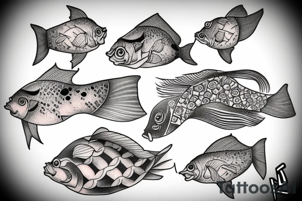 Fish tattoo idea