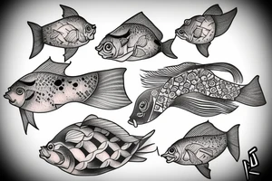 Fish tattoo idea