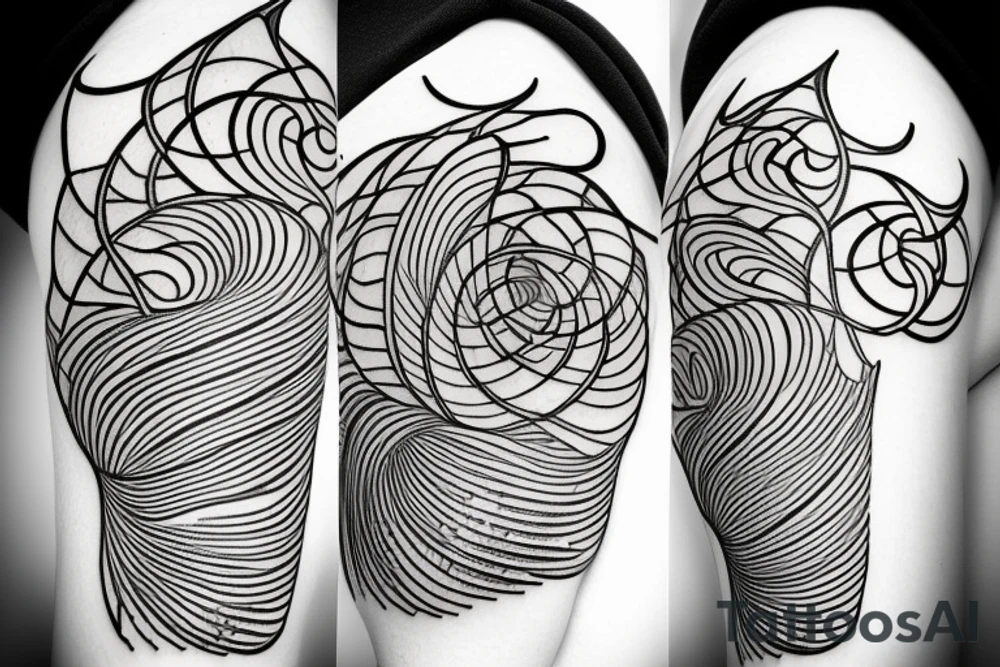 bamboo fibonacci sequence tattoo idea