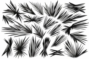 bamboo spine tattoo idea