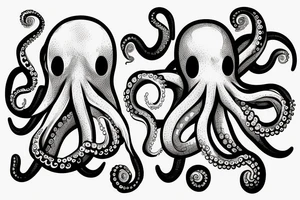 Octopus grabbing a ship tattoo idea