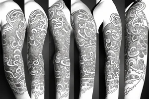 Space Octopus tattoo idea