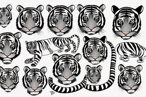 Tiger tattoo idea