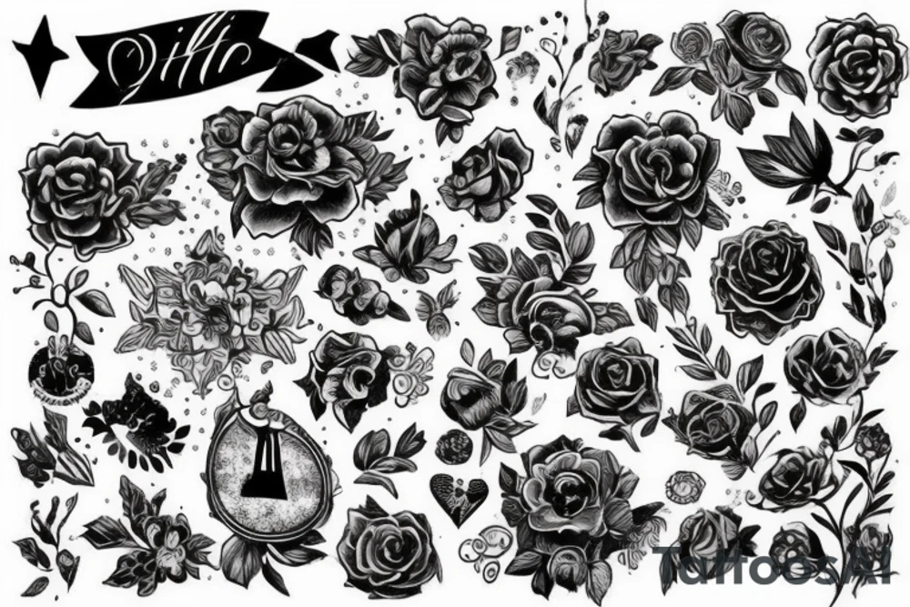 Любовь вечность серце tattoo idea