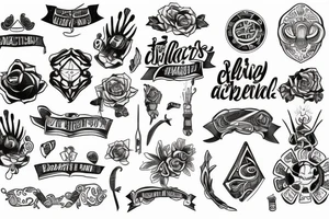 Collecting evidence tattoo idea