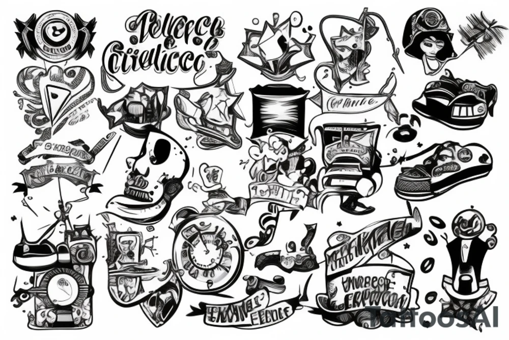 Collecting evidence tattoo idea