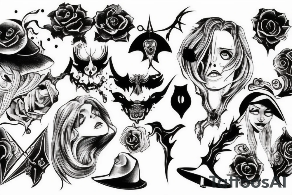 alucard tattoo idea