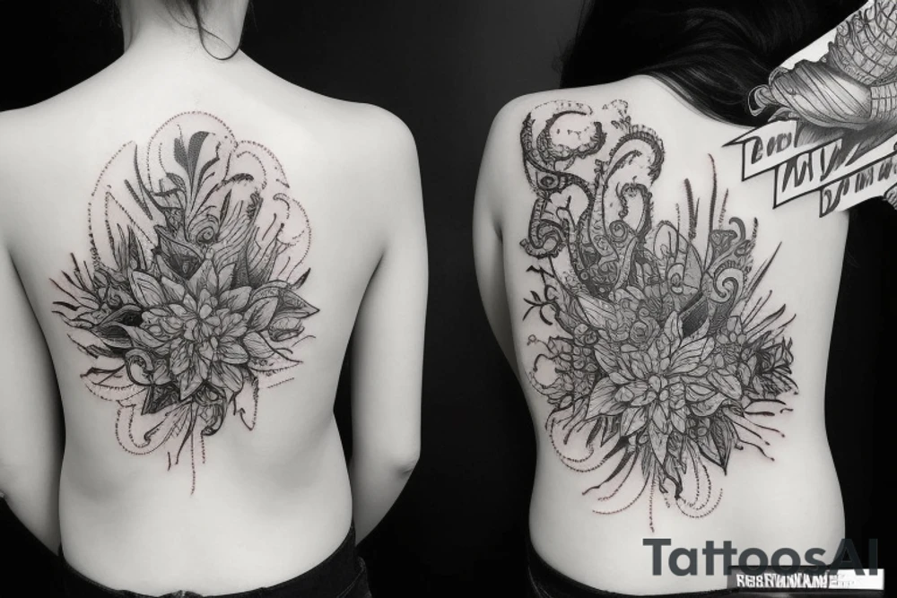 Женские руки лапают мою шею сверху вниз tattoo idea