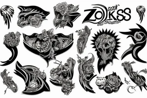 Zootskn tattoo idea