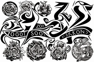 Zootskn - the name of my company tattoo idea