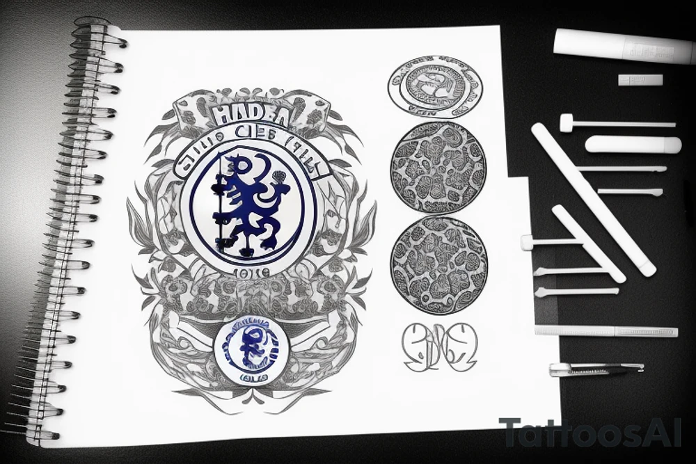 Chelsea FC tattoo idea