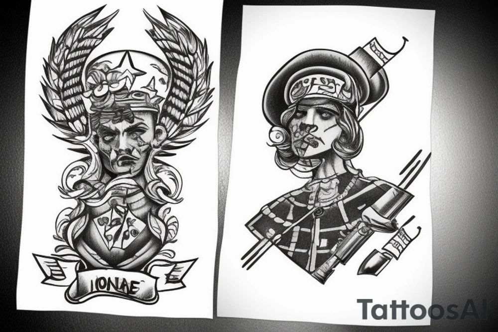 War Ukraine tattoo idea
