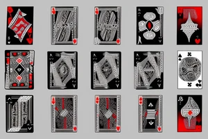 playing cards tattoo idea