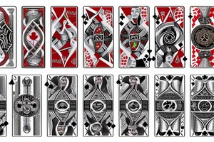 playing cards tattoo idea