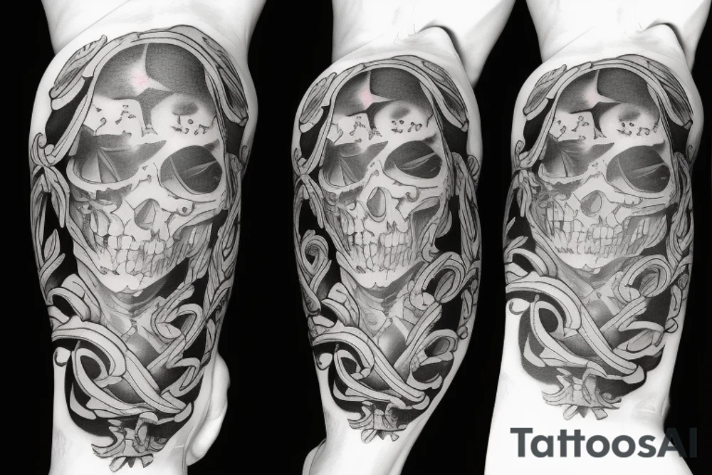 ghost tattoo idea