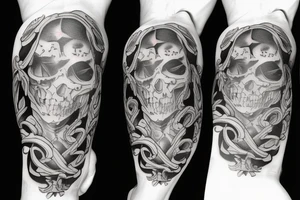 ghost tattoo idea