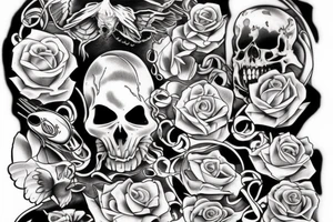 ghost tattoo idea