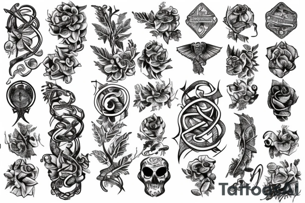 caduceus tattoo idea