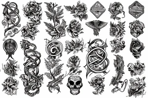 caduceus tattoo idea