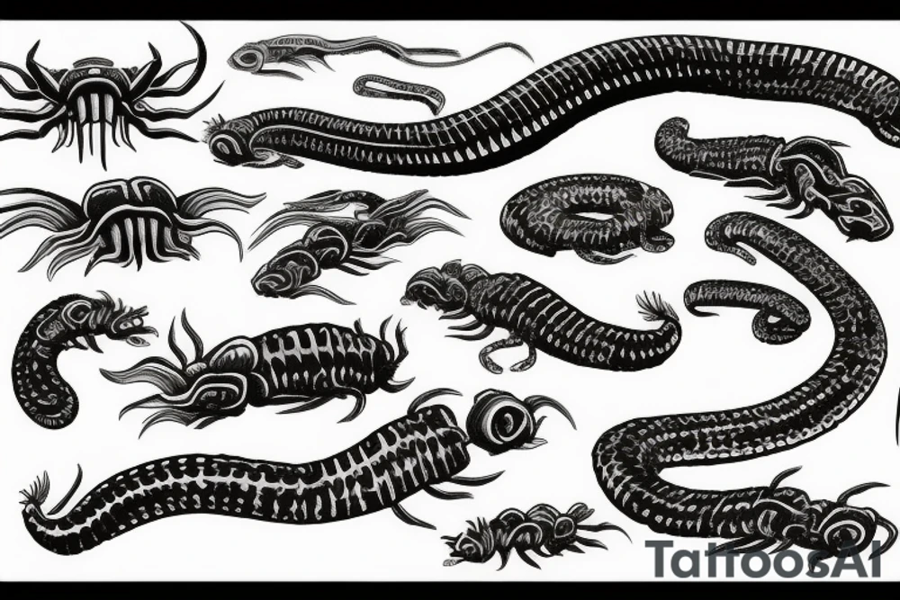 centipede tattoo idea