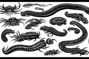 centipede tattoo idea