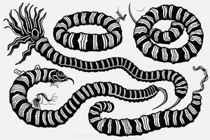 centipede tattoo idea