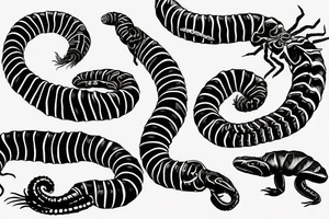 centipede tattoo idea