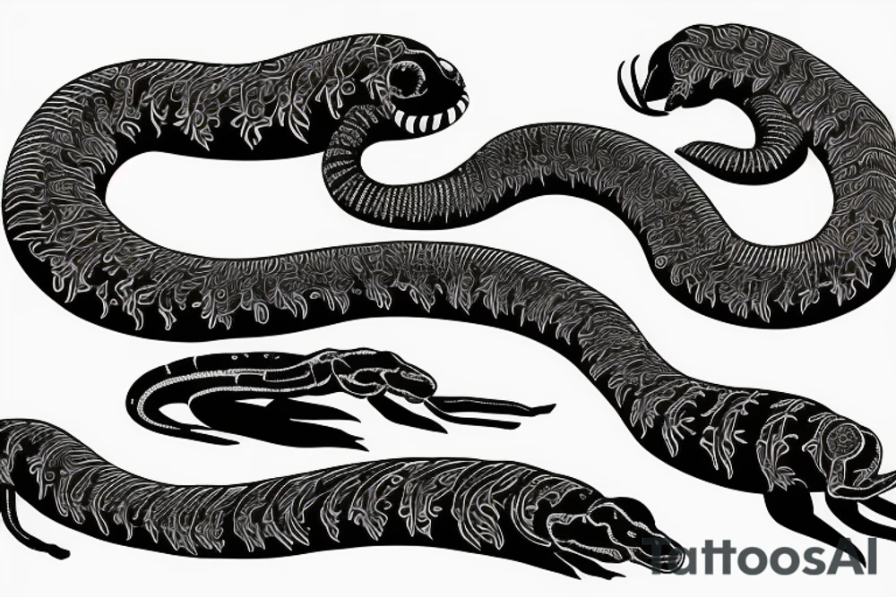 centipede tattoo idea