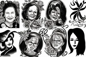 Mom passed away. I miss tattoo idea