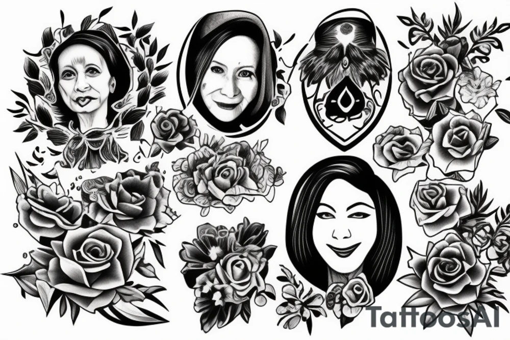 Mom passed away. I miss tattoo idea