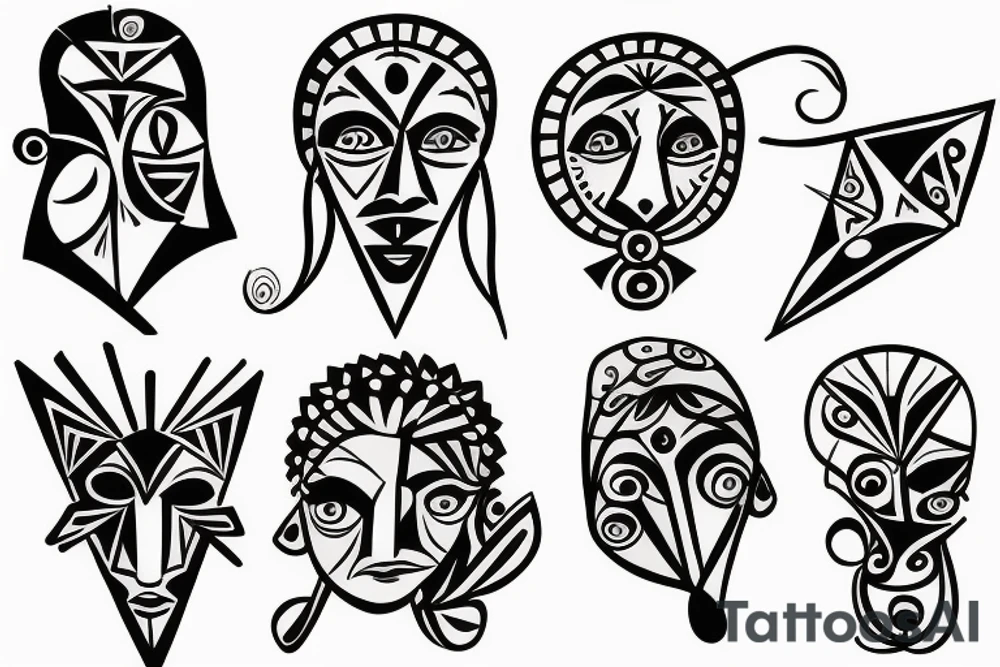Picasso tattoo idea