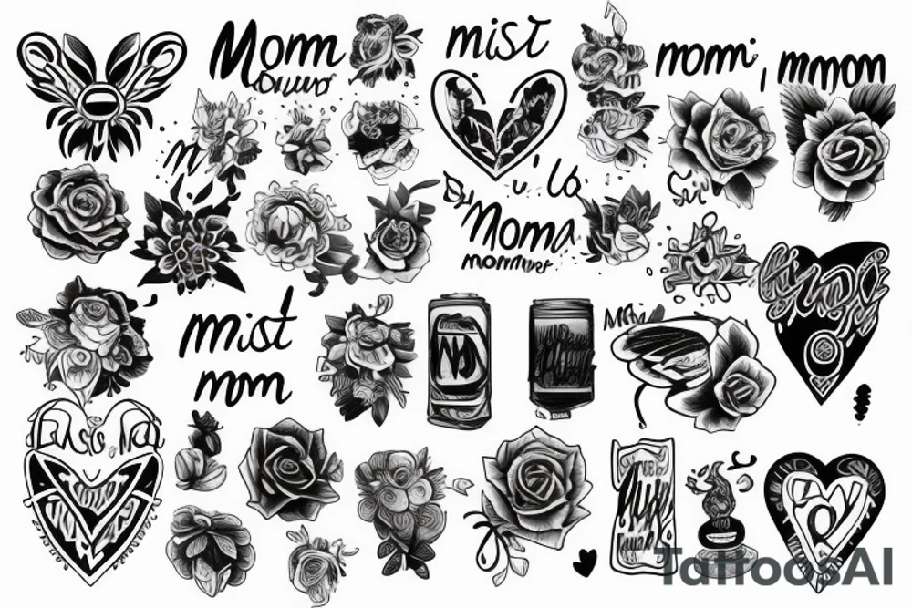 I miss my mom tattoo idea