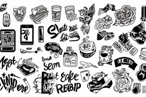 Code, Eat, Sleep, Repeat tattoo idea
