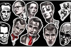 Based American Psycho tattoo idea