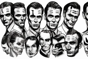 Based American Psycho tattoo idea